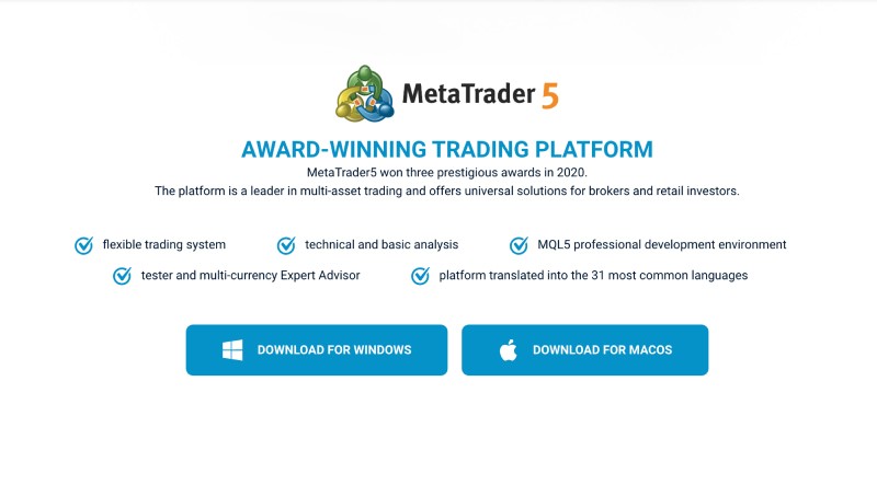 ProfitLevel Trading Platform Interface