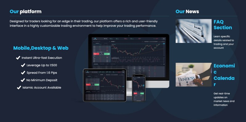 Trade XN Trading Platform Interface